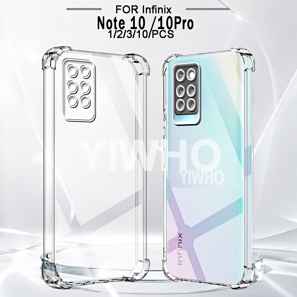 Phone Cases India - 1/2/3/10 Stück Transparente Handyhülle für Infinix