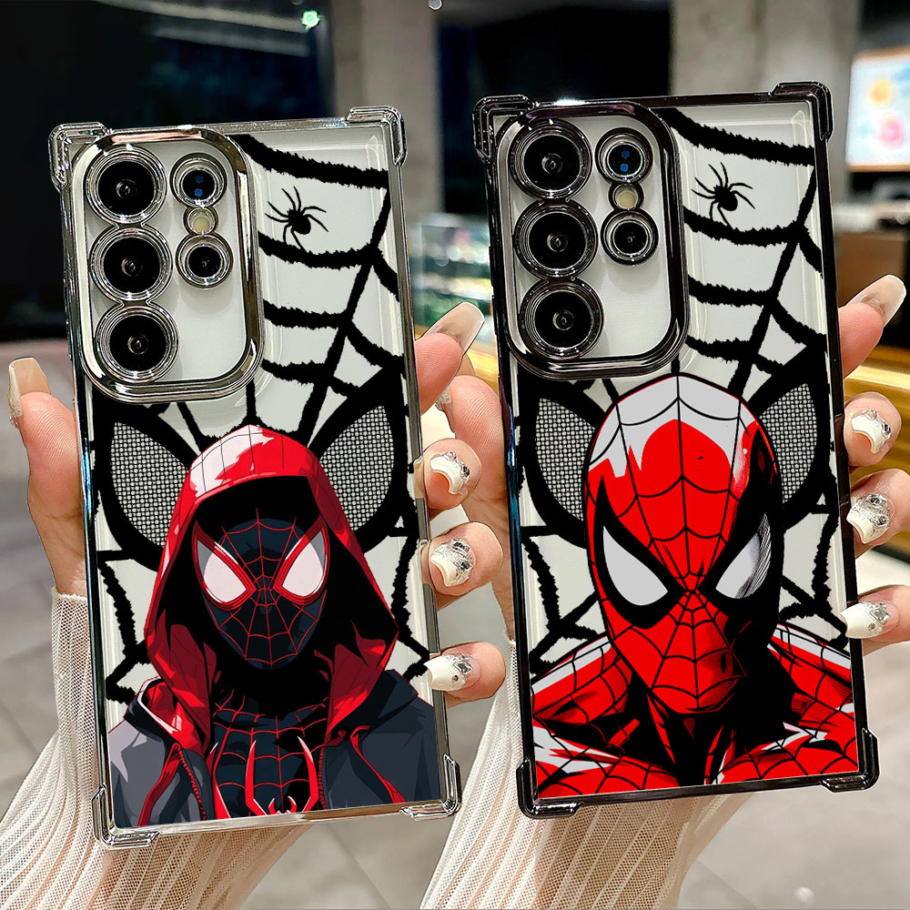 Phone Cases Galaxy S25 - Spiderman Miles Morales Helden Hülle für