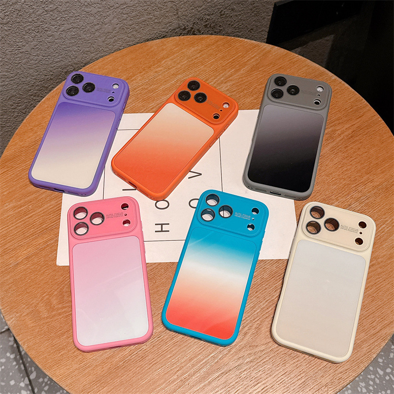 Phone Cases Luxury - Luxuriöse Candy-Farben Farbverlauf Handyhülle für iPhone