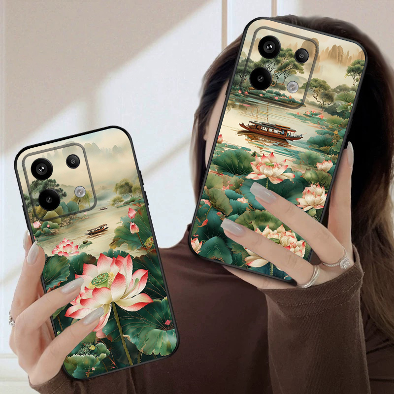 Schiff und roter Lotus für Red – Phone Cases India Bewertung und Preis
