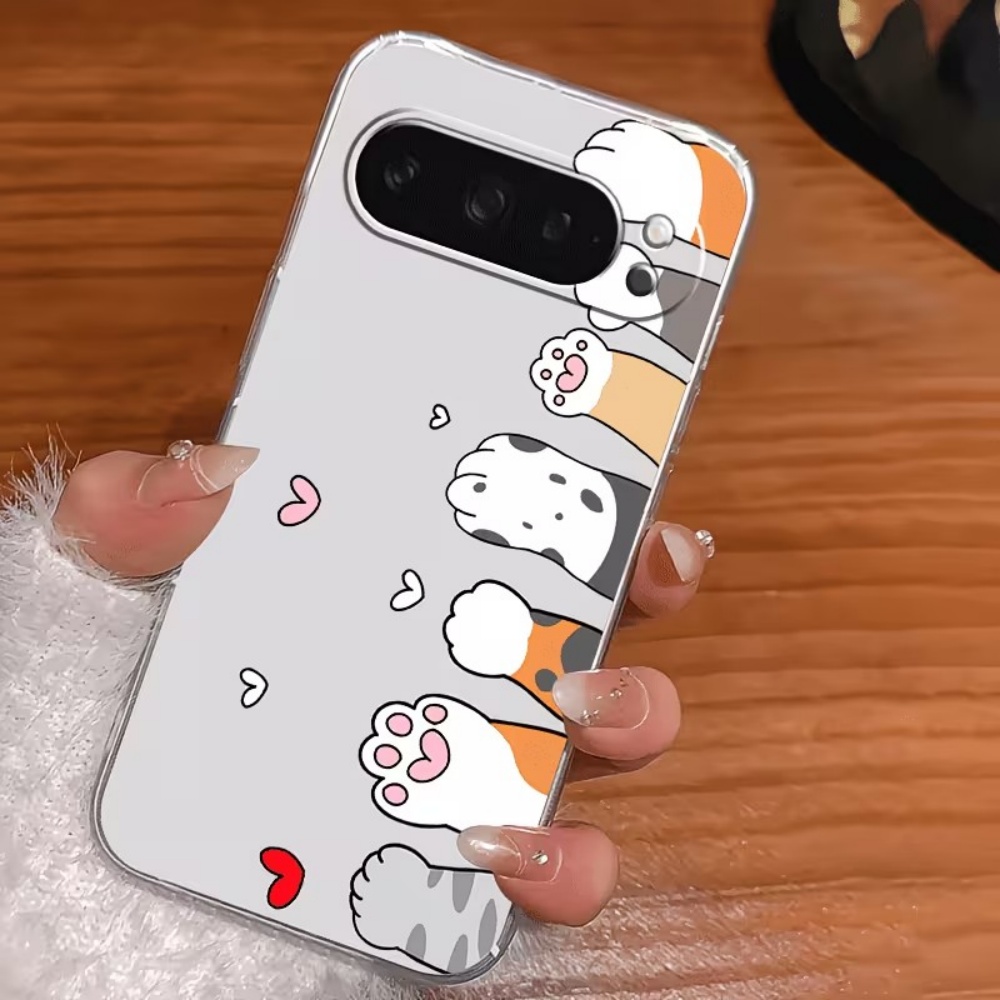 Cartoon-Katzenpfoten-Abdruck K – Phone Cases Pixel 10 Pro Bewertung und Preis