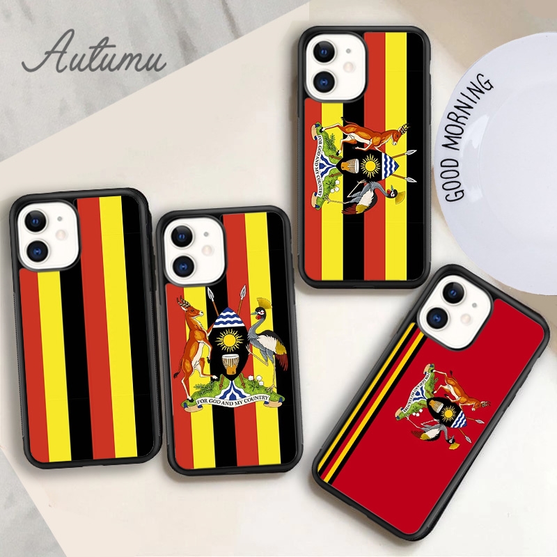 Uganda Nationalflagge Wappen T – Phone Cases Uganda Bewertung und Preis