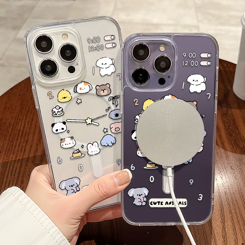 Nette Cartoon Tiere Telefon Fa – Phone Cases Magsafe Bewertung und Preis