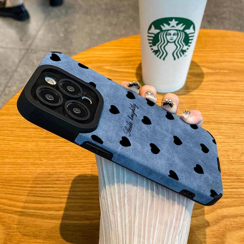 Neue luxuriöse schwarze Liebes – Phone Cases Luxury Bewertung und Preis