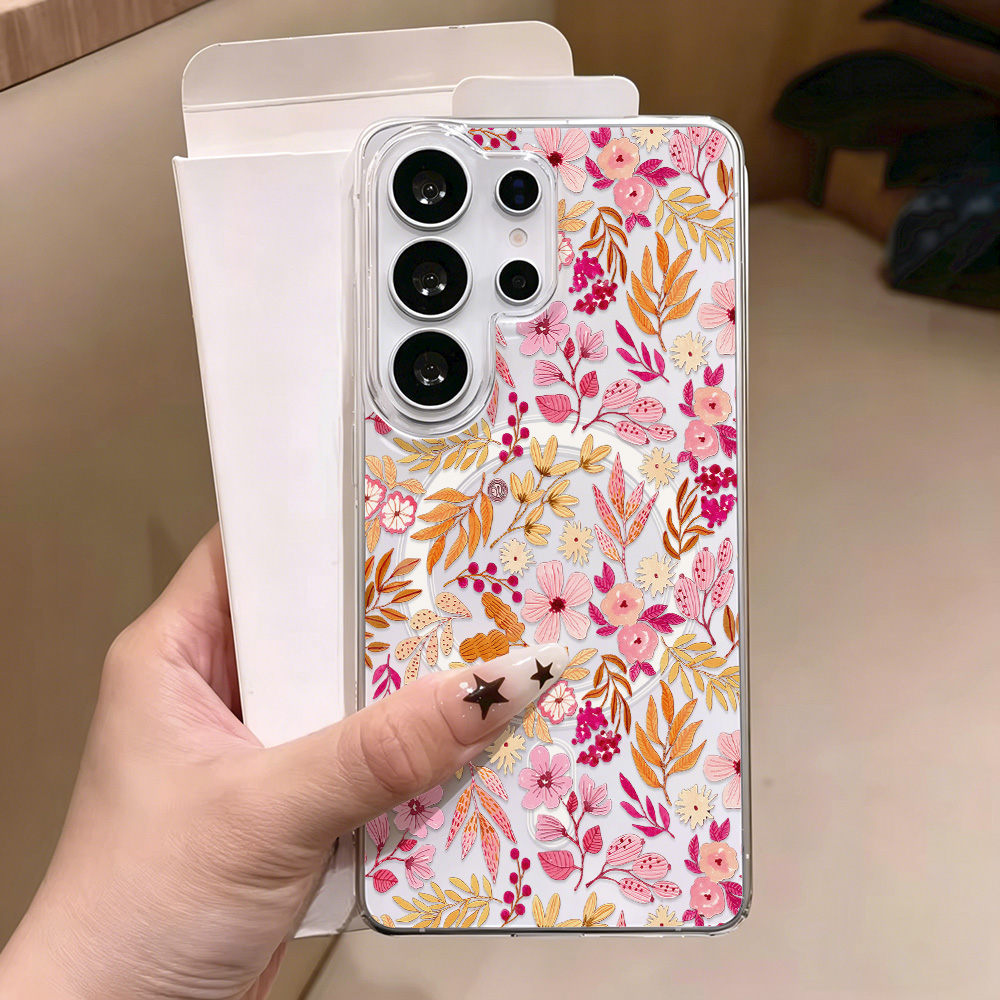 Blaue Blumen Magnetische Handy – Phone Cases Quality Bewertung und Preis