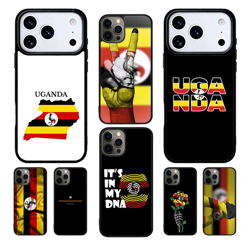 Uganda-Flaggenmuster Handyhüll – Phone Cases Uganda Bewertung und Preis