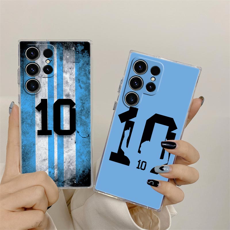 Coole Fußball Nummer 10 Transp – Phone Cases Galaxy S26 Ultra Bewertung und Preis