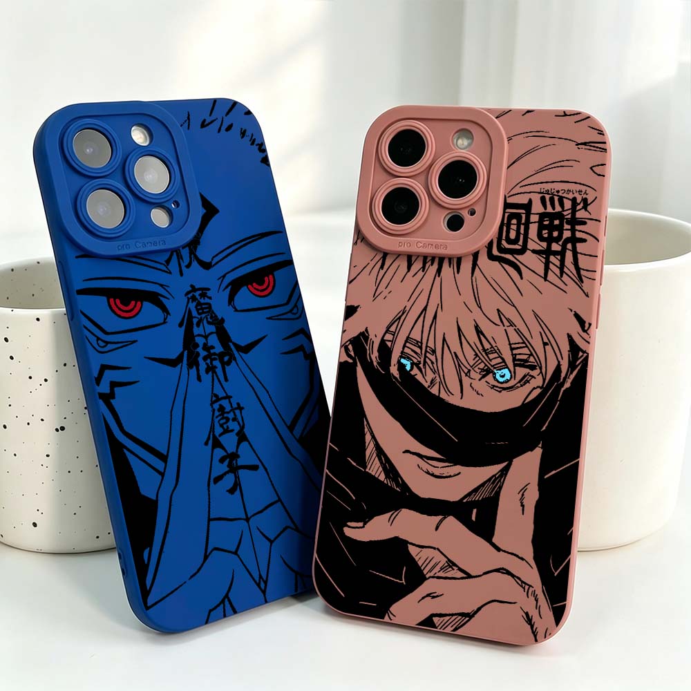 Anime Jujutsu Kaisen Coole Sil – Phone Cases Xs Iphone Bewertung und Preis