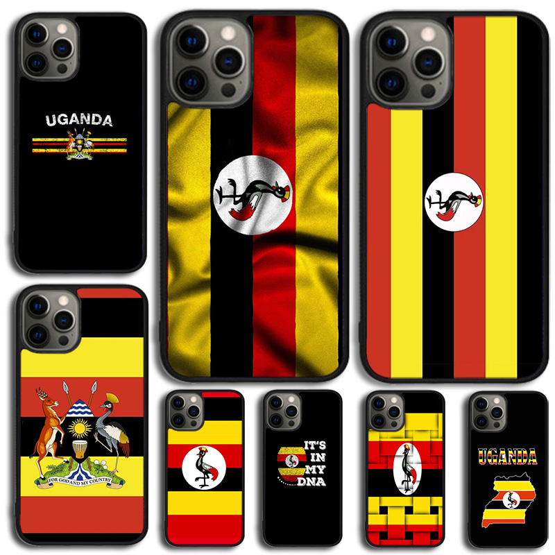 Uganda-Flagge Wappen Handyhüll – Phone Cases Uganda Bewertung und Preis
