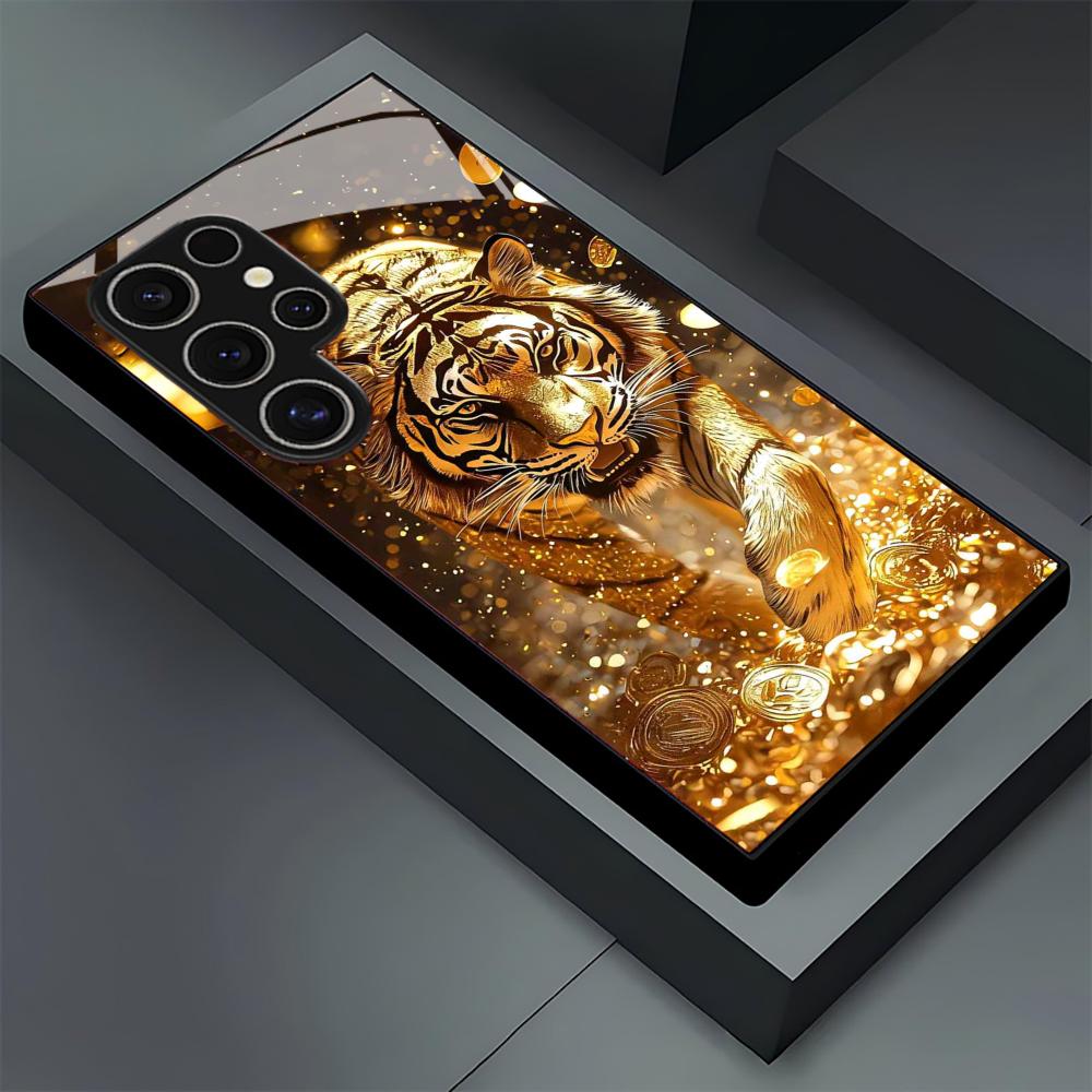 Tiger-Muster Glas-Handyhülle f – Phone Cases Galaxy S26 Ultra Bewertung und Preis